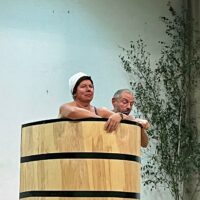 Theatersketch: "im Dampfbad"